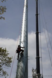 North Smithfield tower installation (2024)